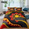 Home Living Luxury 3D Golden Bohemia Bedding Set Duvet Cover Pillowcase Kids Bedding Set Queen and King EU/US/AU/UK Size