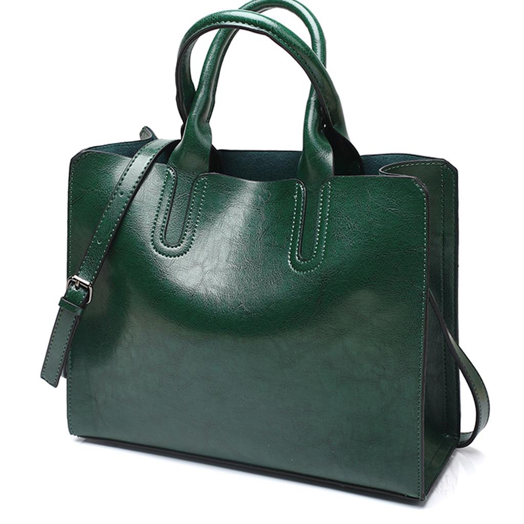 Top Handle Bag for Ladies; Business and Leisure Handbag; Simple and Retro Pu Leather Shoulder Bag with Large Capacity