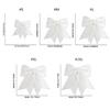 Sparkling Glitter Christmas Bowknot XmasTree Hanging Ornaments Wedding Holiday