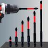 6/12Pcs Magnetic Screwdriver Bit with Anti Slip Grip Impact Driver Bit for Reliable Use In Various Repair Scenario