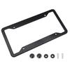 31cm x 16cm Standard-Aluminiumlegierung 4-Loch Kennzeichenhalter passend für amerikanisches Auto Kennzeichenhalter Rahmen 6