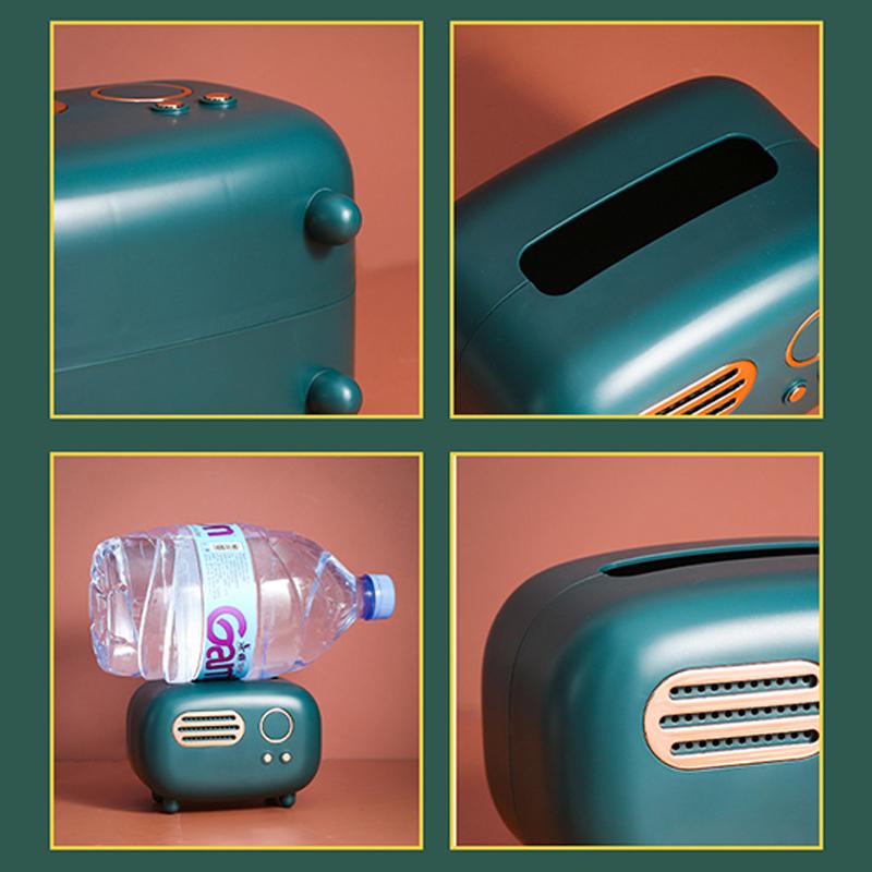 Retro Creative Tissue Box Paper Box Living Room Light Luxury Coffee Table Remote Control Storage Box Cute Napkin Box