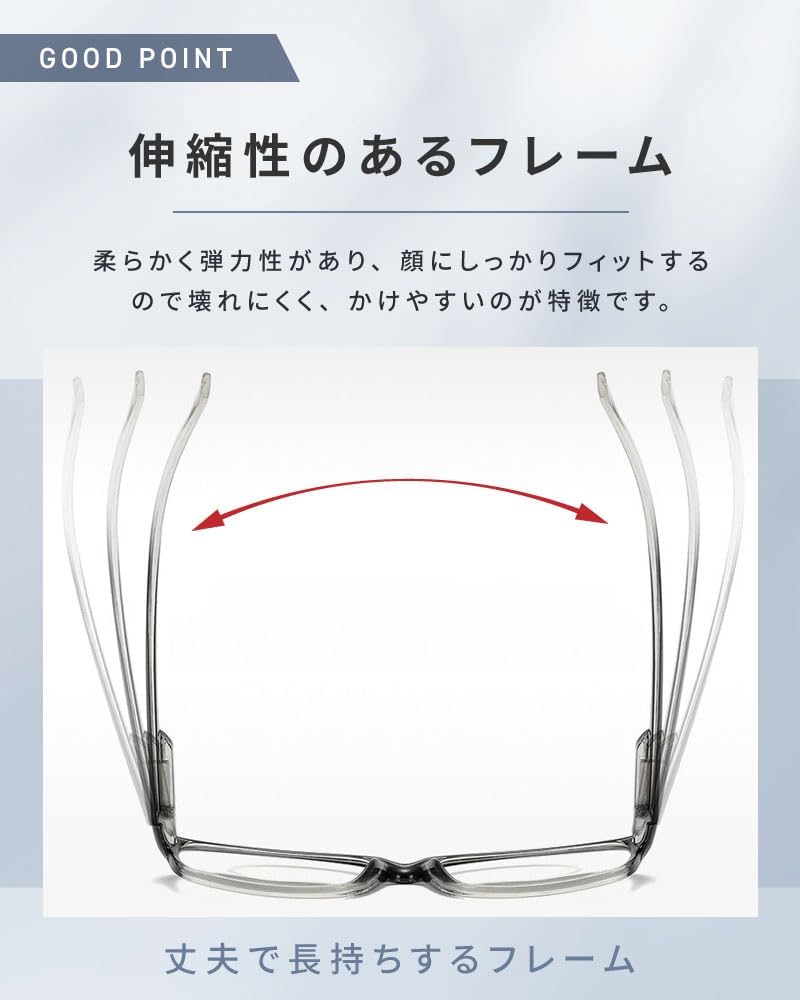 Stylish Reading Senior Blue Light Blocking Focused Reading PC Prescription Lenses Available in [bh life] Men's Glasses, Glasses, Glasses, Compact,