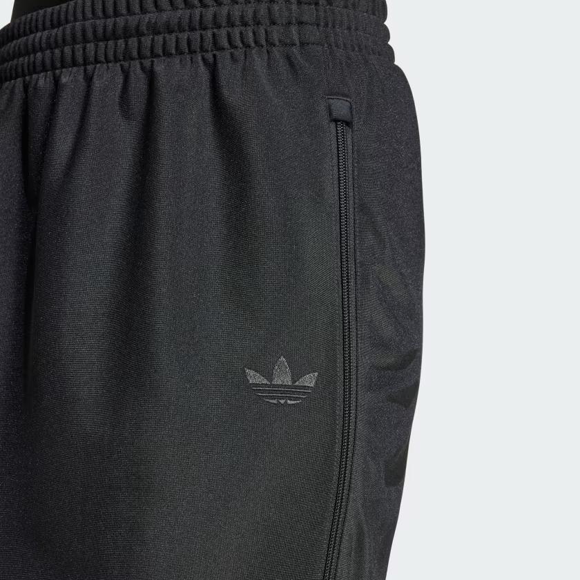 Adidas Firebird Minimalist Style Solid Color Energetic Personality Zipper Midi Casual Skirt Women Skirts Black IW5518