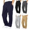 Herren Baggy Sweatpants Kordelzug Taille Sporthose Gerades Bein Freizeithose Jogginghose für Herbst Winter Workout Tennis Morgenlauf