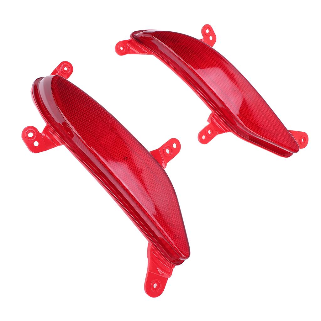Pair of Rear Bumper Reflector Colorfast 924062W200 Red Housing Left Right Reflective Strip for Santa Fe Sport 2013 2016