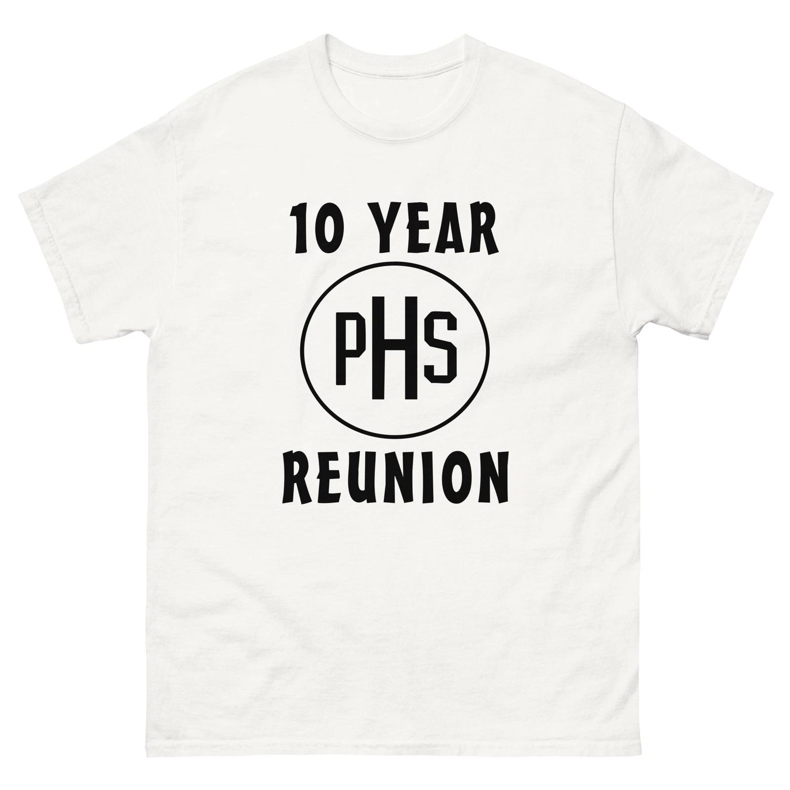 

10 YEARS REUNION PHS GROSSE POINTE BLANK 100% Cotton T-shirt Mens Tees Top classic tee S