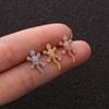 Gecko Helix Reptile 1Pc Cartilage Tragus Ear Stud Earring Piercing Jewelry Fashion Accessories