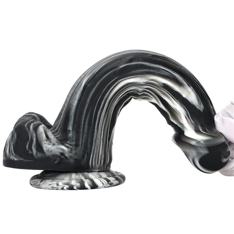 Woman's Liquid Silicone Soft Simulation Big Dildo Dildo Masturbation Device Backyard Anal Plug
