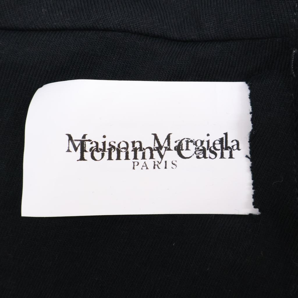 Maison Margiela ×Tommy Cash Black Logo T-shirt tops Not written blackUsed