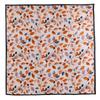 Women's 100% Mulberry Silk Double-Sided Floral Scarf - Elegant, Versatile, Dual-Use Shawl & Sun Protection Neckerchief
