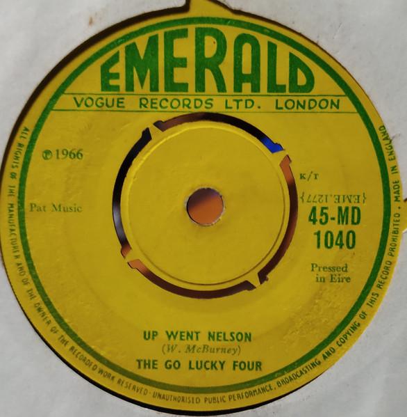 

7inch Record GO LUCKY FOUR Up Went Nelson Off To Dublin In T MD1040 Emerald 1966 Ireland CountryFolk Used