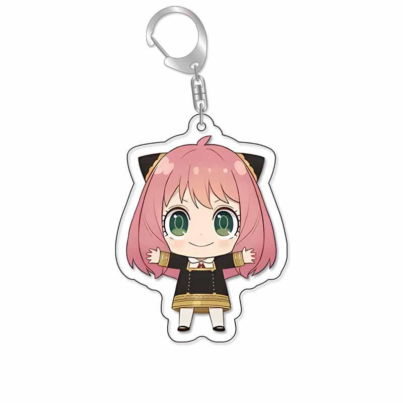 Cheie de keychain, pandantiv pentru rucsac, Anya, Lloyd, Yor din Anime Spy x Family