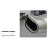 Stainless Steel Exhaust Tip Noise Reduction Stainless Steel Acoustic Damper Tip Universal Tailpipe Cover
