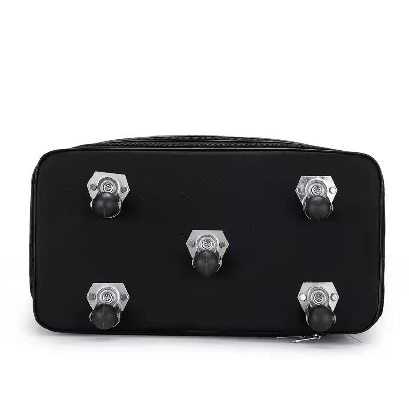 Oxford Aviation Travel Suitcase with Wheels - Large Capacity National Style Duffle Bag.