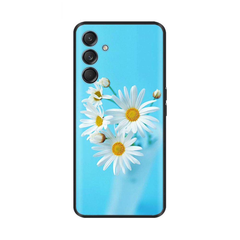 Case For Samsung Galaxy M15 M55 F15 5G Soft Silicone Back Cover For Samsung M15 SM-M156B M556B Phone Protective Shell Cases Para