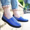 Summer Men Braid Beach Shoes Women Casual Weave Slip On Outdoor Flats Tennis Sneakers for Couples