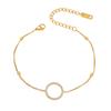 Cherry Epoxy Titanium Steel Bracelet for Women - Sweet Dopamine-Inspired Design