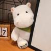 New Cute Hippo Doll Creative Plush Toy Hippo Cute Doll Children's Birthday Gift
