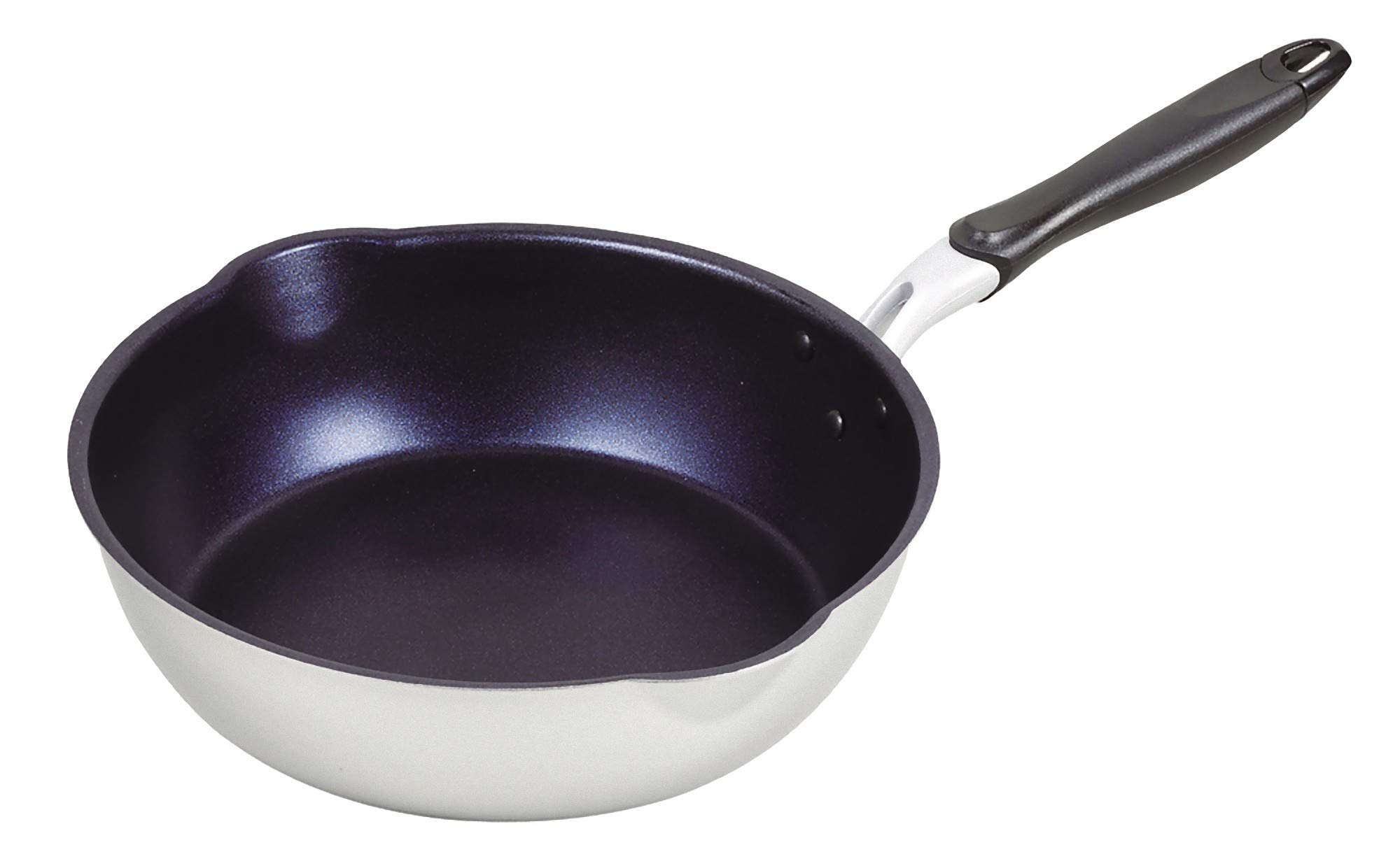 

Pearl Metal Сковорода Diamond IH Extra Deep Premium, Серебристая, 28 см, Покрытие, Совместимая, HB-4723