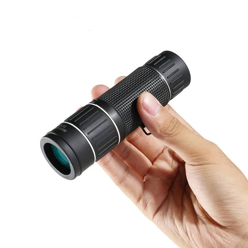 

Монокулярний кишеньковий телескоп, водонепроникний для подорожей на природі чорний