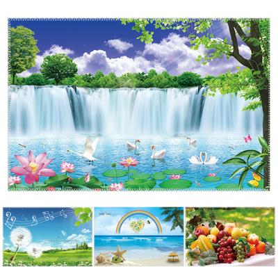 Oil-proof Kitchen Wall Sticker Goose Sea Fruit Self-adhesive Waterproof Heat Resistant Bathroom Kitchen Wall Art Decal Decoration