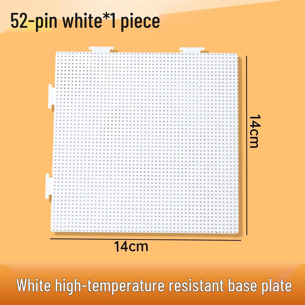 2.6mm Perler Bead Board, High-Temperature Resistant, 52x52 Peg Anti-Scald DIY Craft Tool