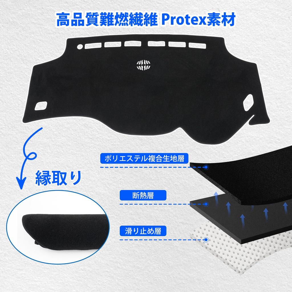 CARVANTA Toyota Vellfire 20 Series Dashboard 20 Series Dashboard VELLFIRE 20 ALPHARD 20 and Late May 2008 January Sun Reduces Prevents Car 1 Piece Set