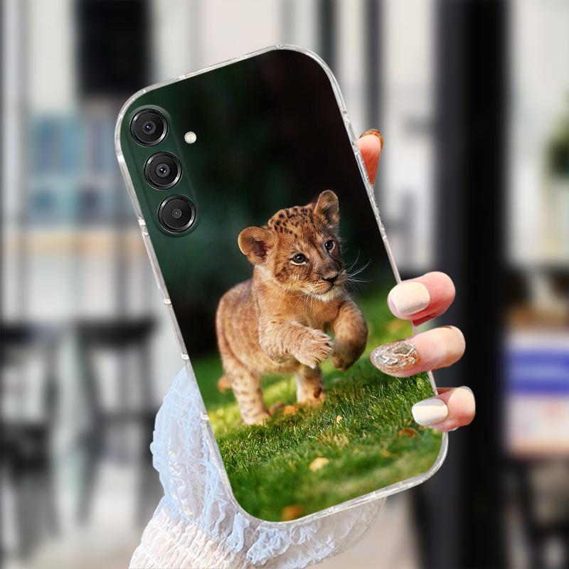 For Samsung S23 S24 FE Case S25 Edge Slim Transparent TPU Soft Phone Cover On Galaxy S22 Plus S23+ S24+ S25+ Clear Protector