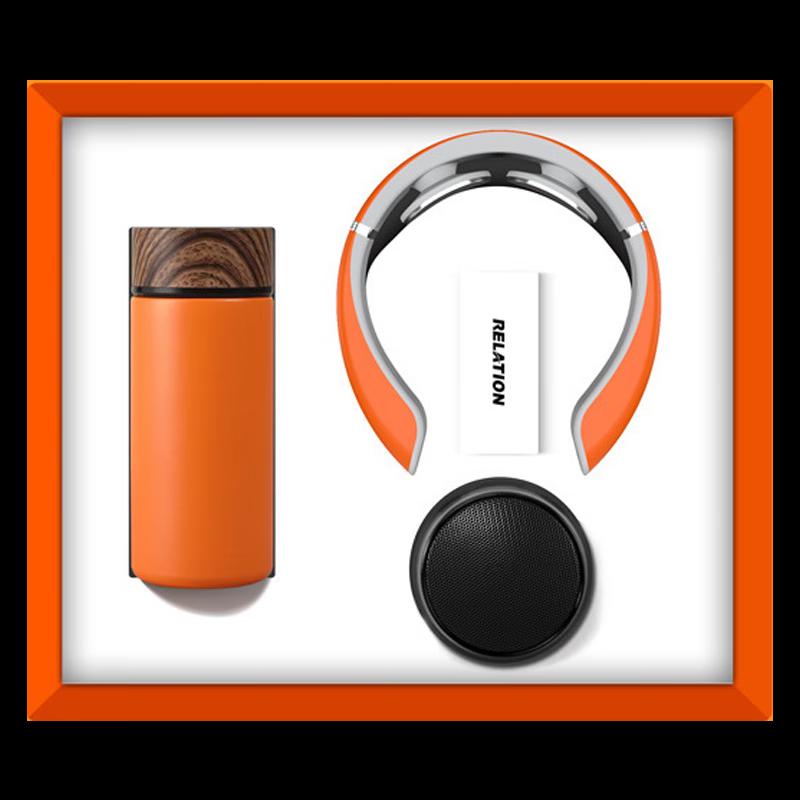 

3-in-1 Smart Gift Set: Thermos, Massager, Speaker