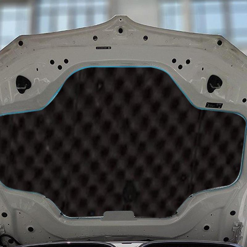 Bil Ljuddämpare Termisk Ljudabsorbent Ljudisolering Värme Skum Matta Bomull Antivibration Ljudisolerande Pad Paneler Skydd