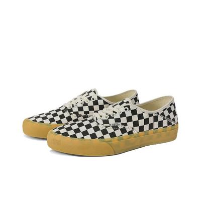 Autêntico SF 'Checkerboard - Preto Branco' VN0A4BWT1KP Sapatos Masculinos
