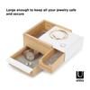 Umbra Accessory Storage Jewelry Storage Jewelry Box Tray Case Small Item Storage Trinket Box Interior Umbra Mini STOWIT 21005314390 Natural