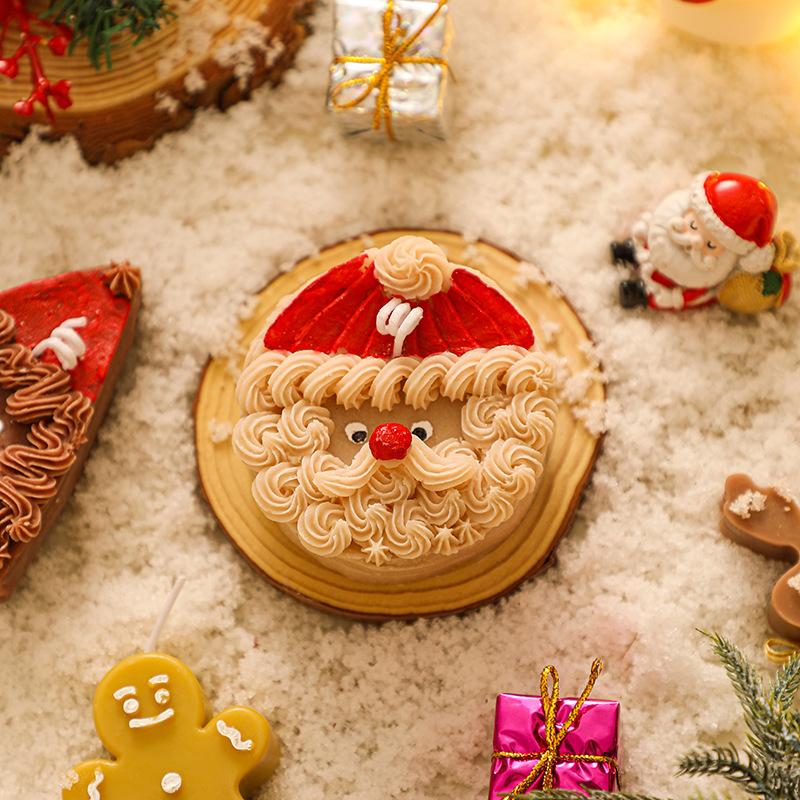 

1 шт. Рождественские вибрации, милые сувениры, сопутствующие подарки, креативные украшения для вечеринок, ароматические свечи