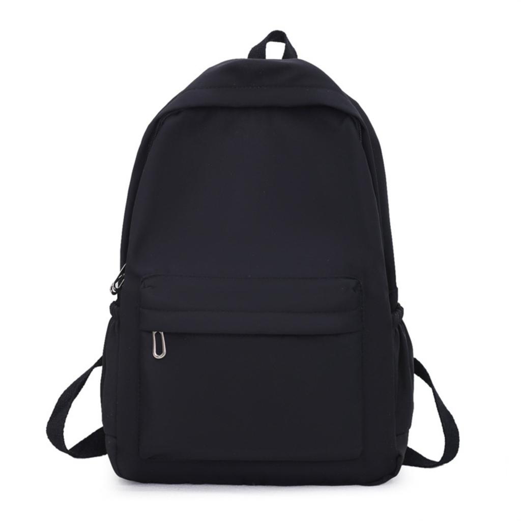 Casual Large Capacity Backpack Fashionable Girls Solid Color College Student Backpack Travel Backpack