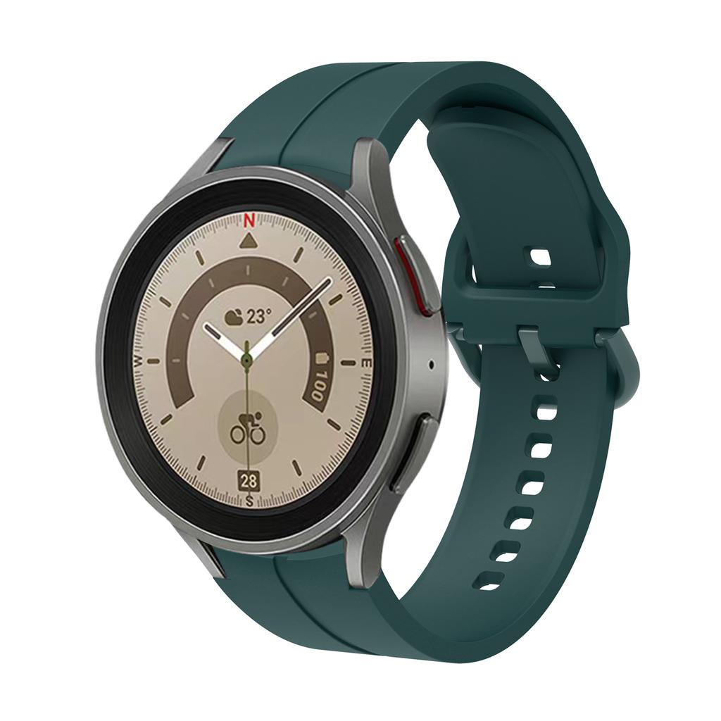 Cinturino per Samsung Galaxy Watch 7/6/5/4 44mm 40mm 5 Pro 45mm Braccialetto in Silicone per Samsung Watch 4/6 Classic 46mm 42mm 47mm 43mm