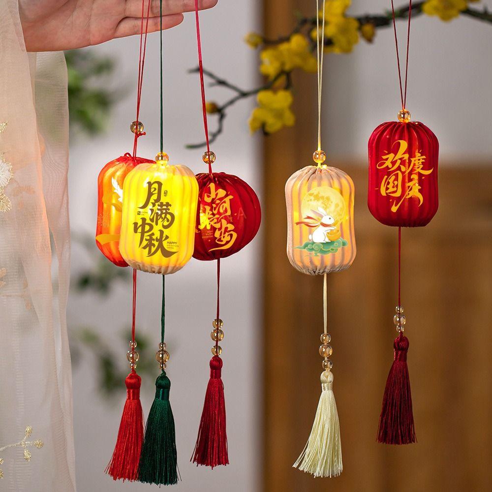 Luminous Small Lantern Ornament New Chinese New Chinese Tassel Lantern Store Scenic Area