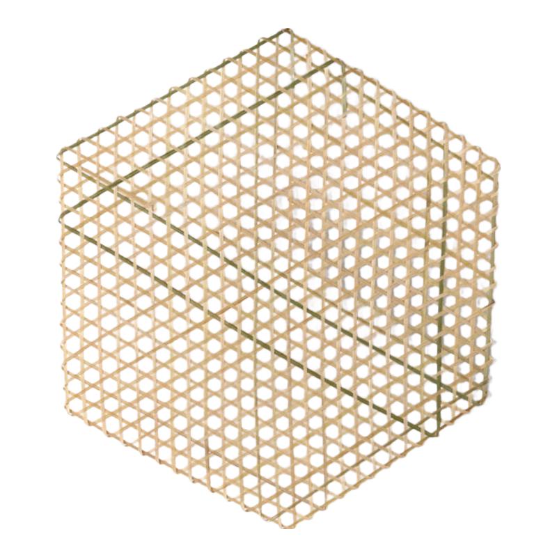 Wèiyì Hand-Woven Non-Stick Hexagonal Bamboo Mat Set