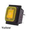 KCD4-203 Heavy Duty 16A 250VAC 30x22mm Waterproof Rocker Push Switch T85 IP65 6pin DPDT ON OFF ON 12V 220V Red Green Blue Light