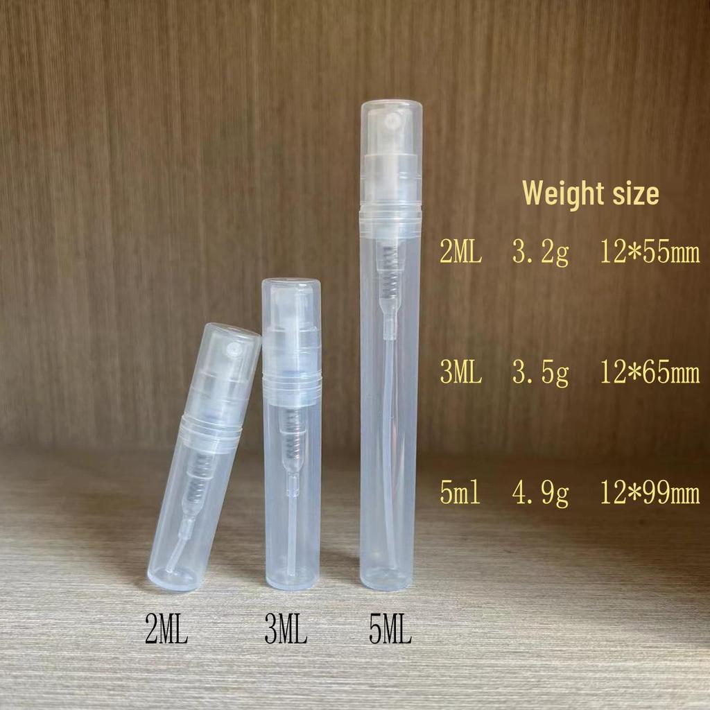 In-Stock Bayonet Perfume Pen: 2ml, 3ml, 5ml Plastic Spray & Decant Bottle