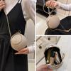 Circular Ring Portable Evening Bags Metal Sliver Round Ball Handbags For Lipstick Elegant Luxury Clutch Purse Wedding Wallets Quality