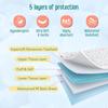 LuvLap Disposable Baby Underpad 30 Mats 60x60 CM Soft Breathable Waterproof Changing Mats For Mess Free Diaper Changes