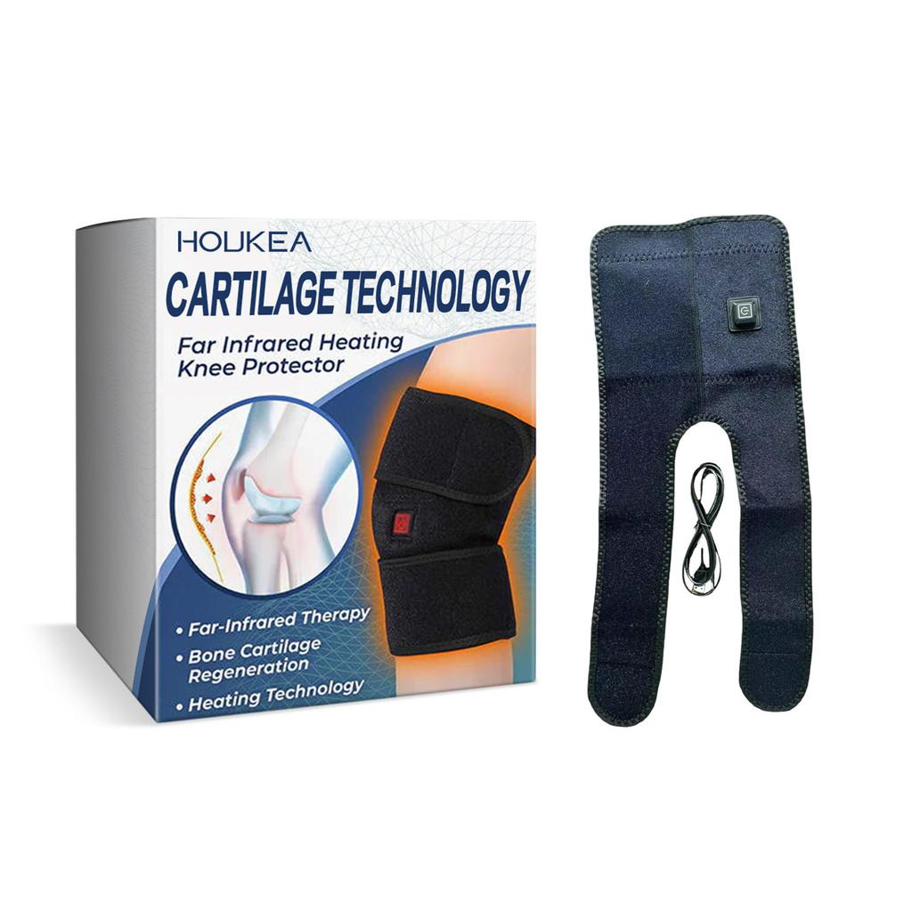 Houkea Lightweight Infrared Heating Knee Wrap For Enhanced Comfort And Joint Stability