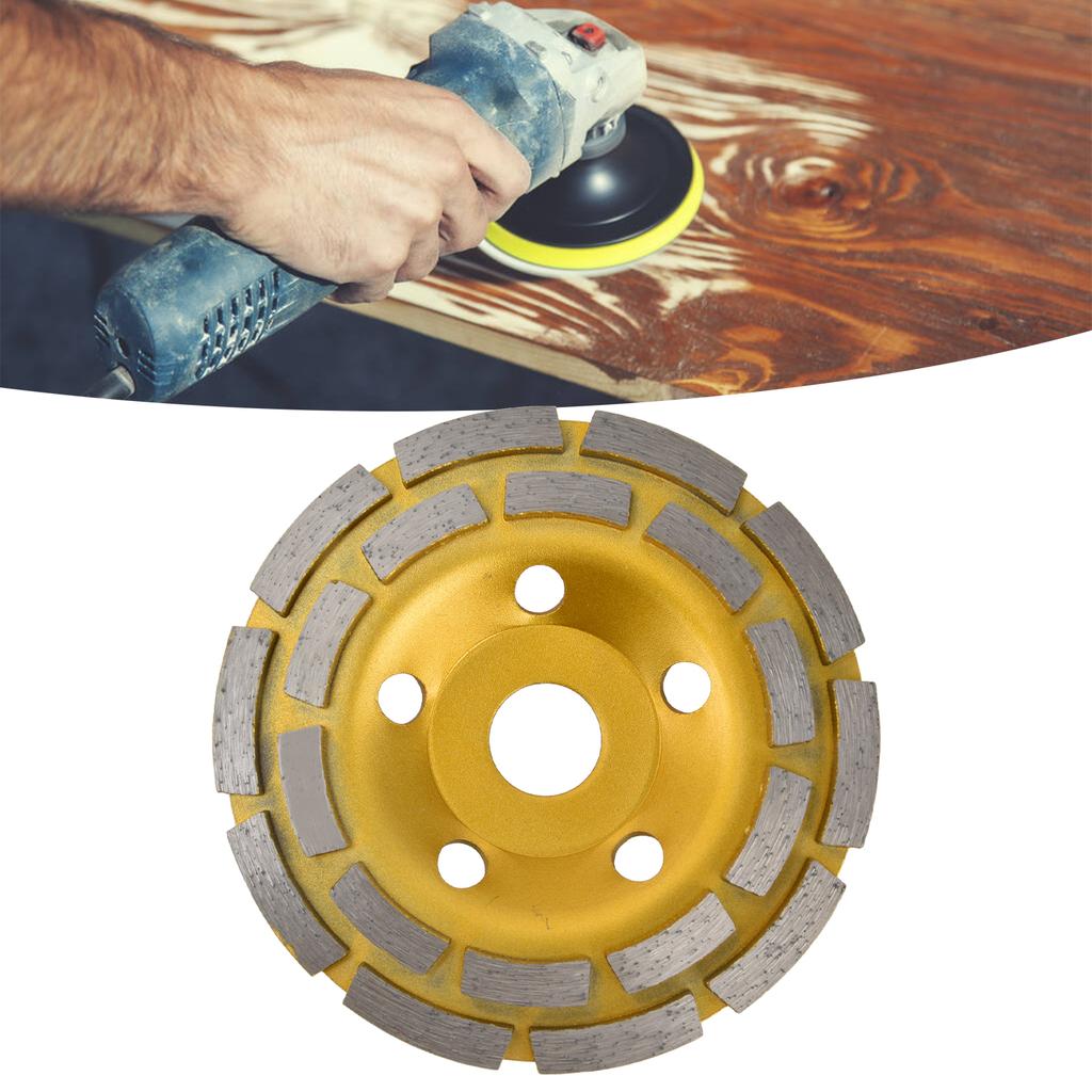 Cup Grinding Wheel Double Row Concrete Grinding Wheels for Stone Marble