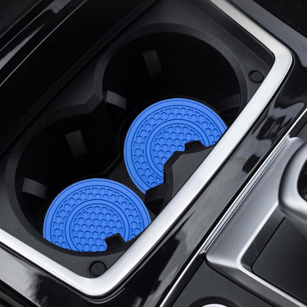 Car Drink Coaster, Car Cup Holder - Non Slip Drink Holder for Cars, Colored