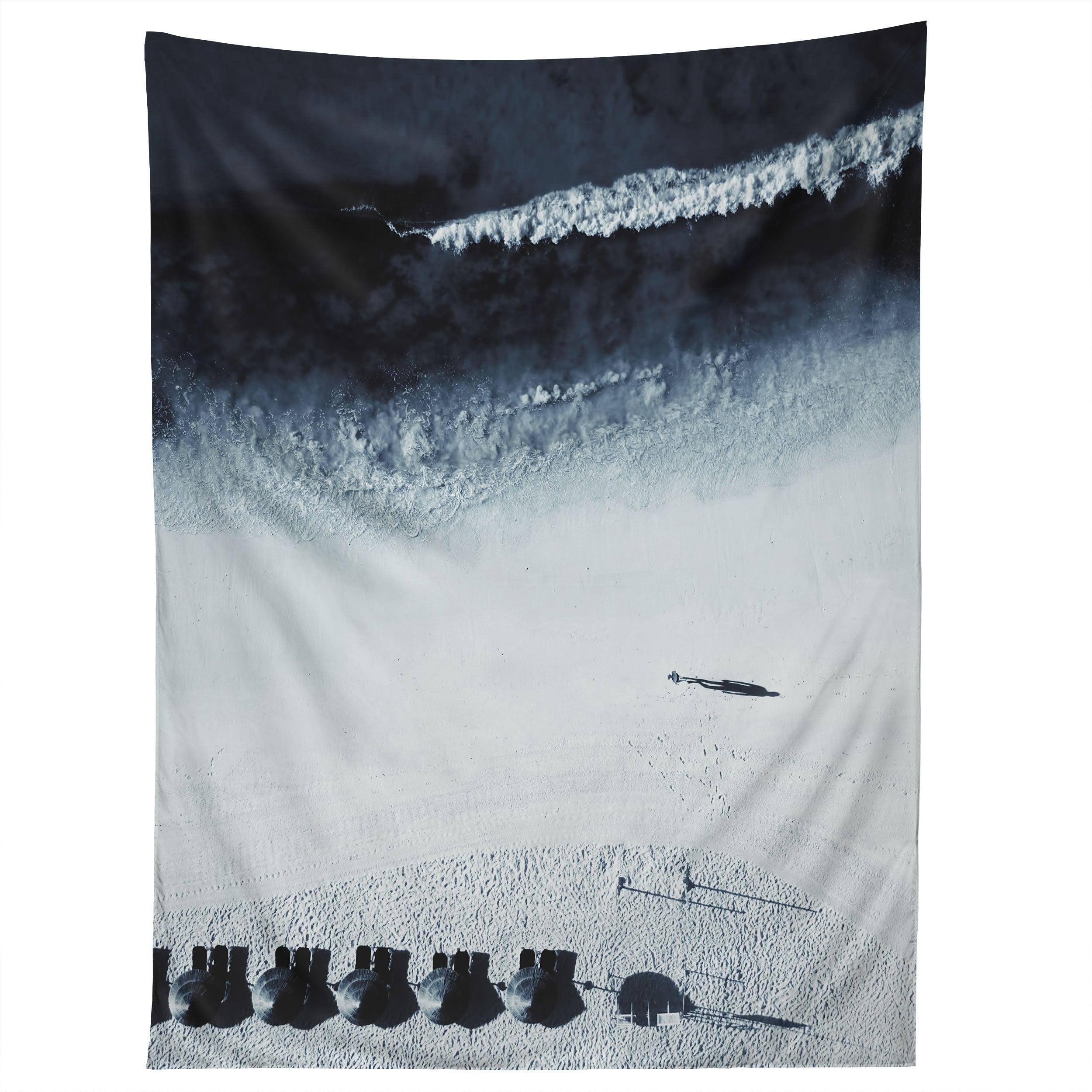 OCEAN MOODY BLUES WALK tapestry 75x100