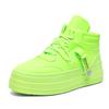 Fashion Green Designer Mens Sneakers Autumn Casual Sports Skateboard Shoes For Men High top White Sneaker Platform Footwear Male