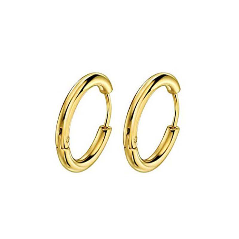 3 Paia Di Orecchini A Cerchio Argento, Huggies 8/10/12 Mm, Piccoli Cerchi Per Cartilagine, Ipoallergenici, Per Donna E Uomo