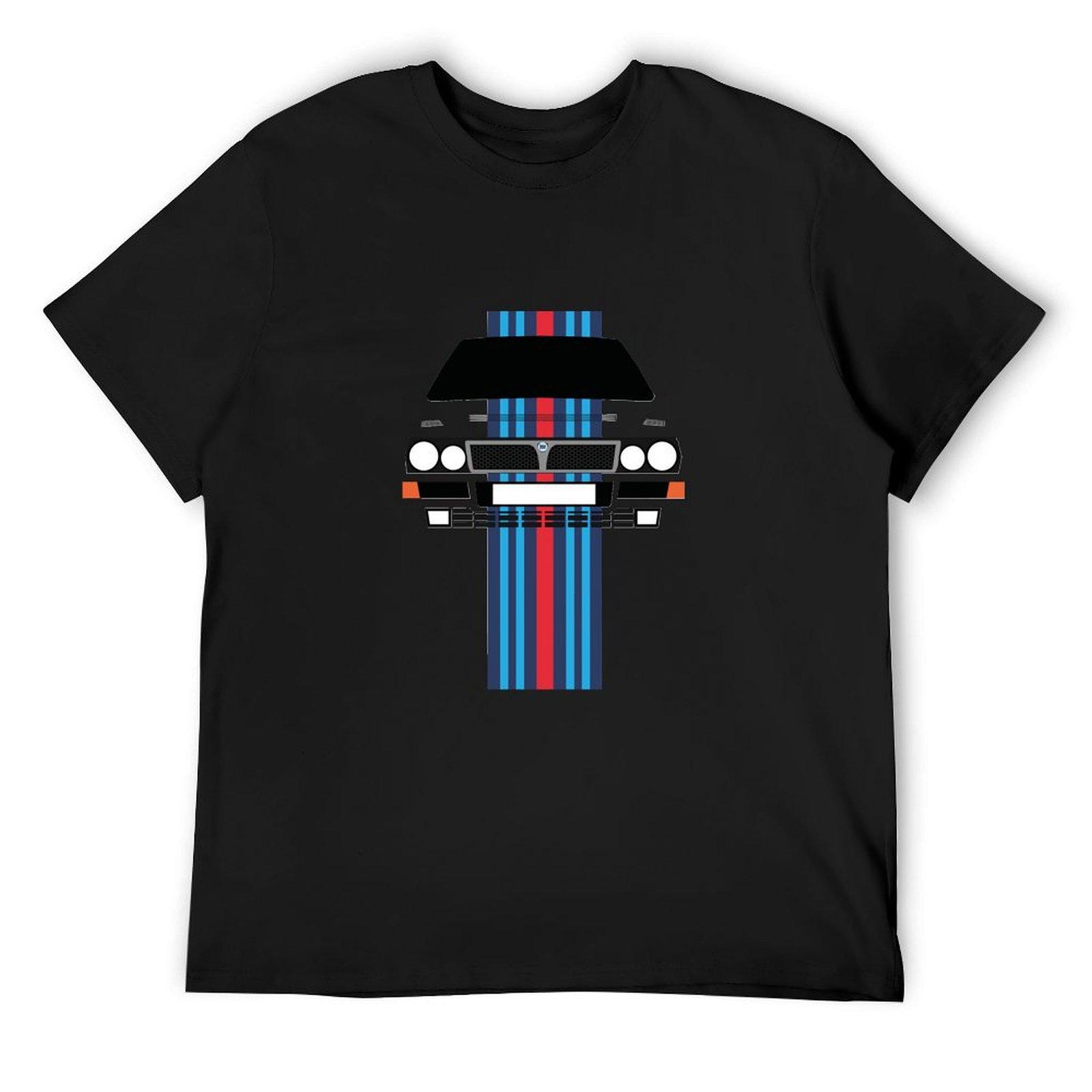 Lancia Delta Martini Integrale Classic T-Shirt korean fashion cheap stuff shirts graphic vintage t shirt men 4XL