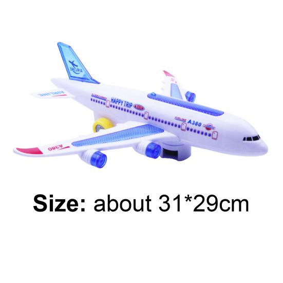 Model Plane Light Durable Odorless Light Aircraft Model for Outdoor